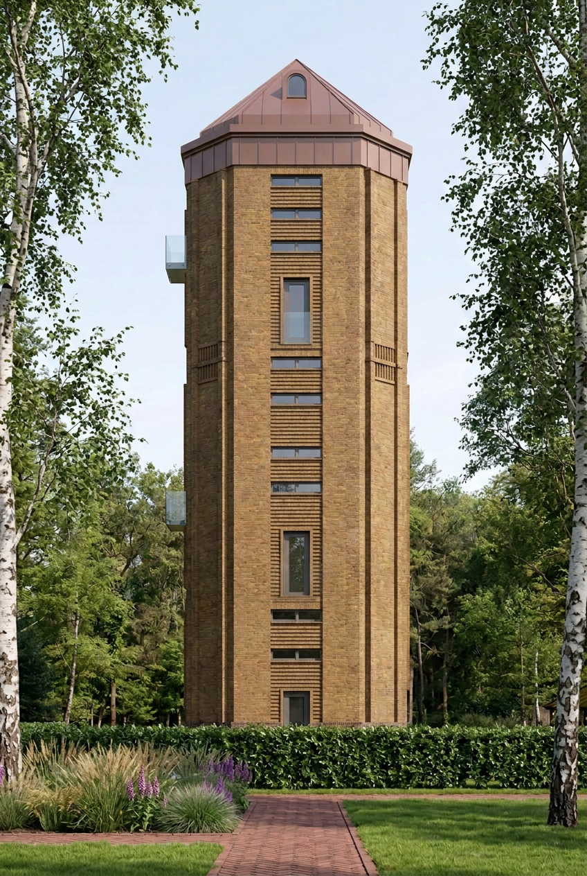 Achtergevel – zonder lift, artist impression